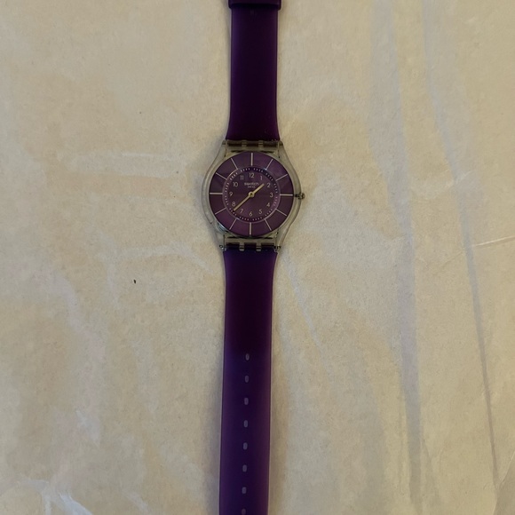 Swatch Skin Purple Classiness SKG365 new battery - Picture 2 of 5